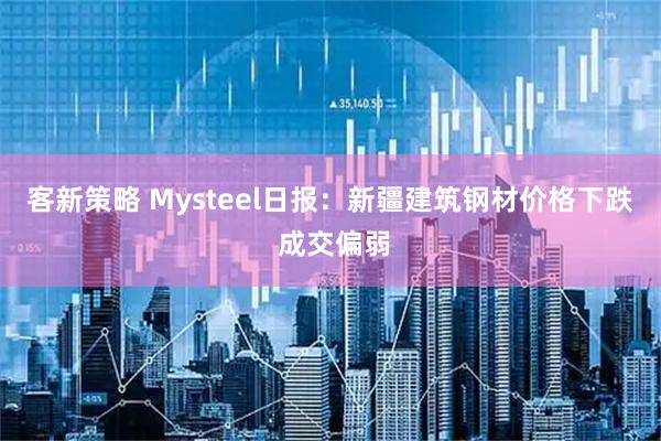 客新策略 Mysteel日报：新疆建筑钢材价格下跌 成交偏弱