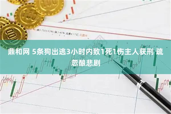 鼎和网 5条狗出逃3小时内致1死1伤主人获刑 疏忽酿悲剧
